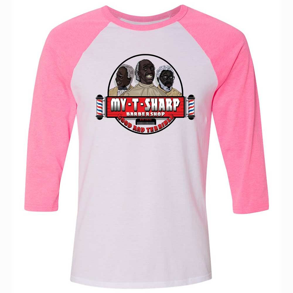 My-T-Sharp - White/Neon Pink - 12