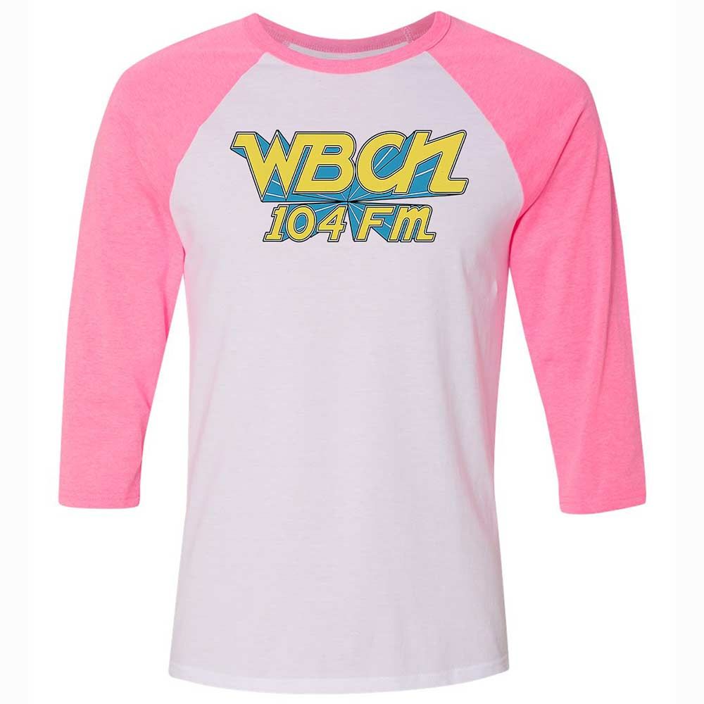 Boston Retro Rock Radio - White/Neon Pink - 12