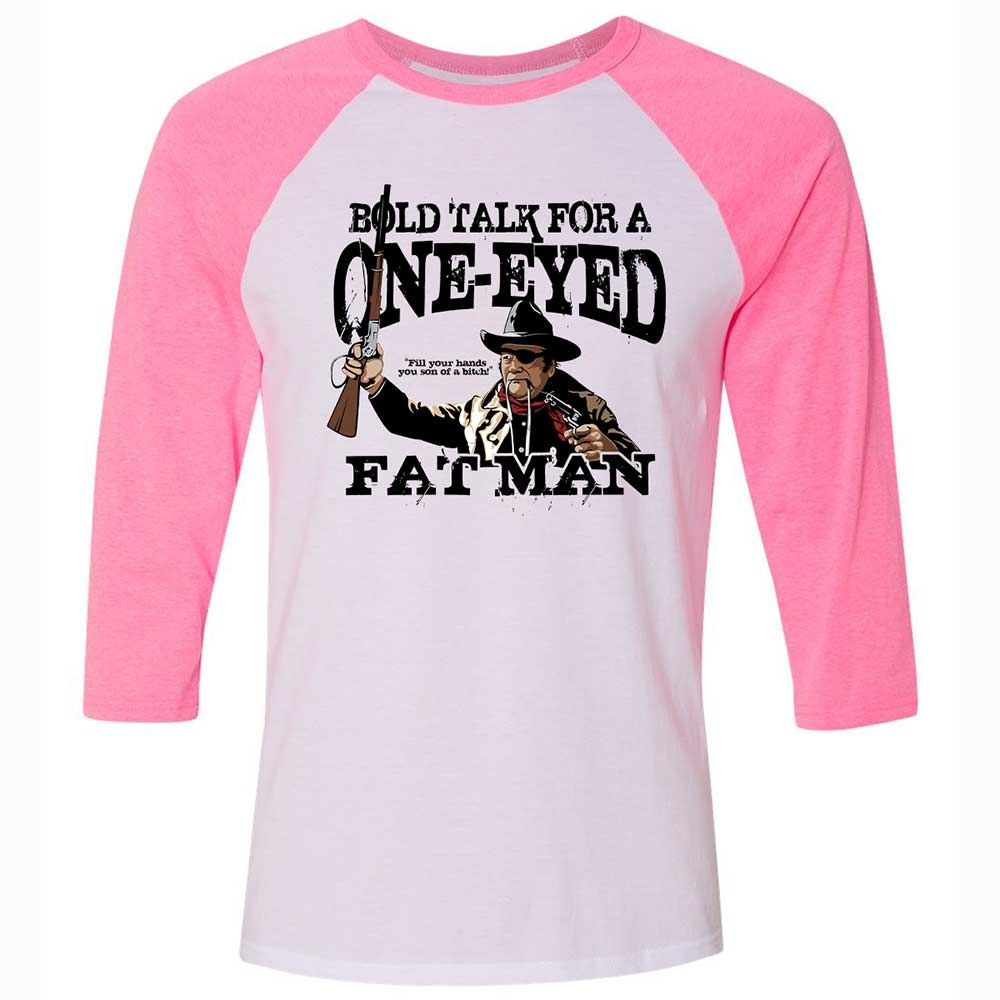 One Eyed Fat Man - White/Neon Pink - 12