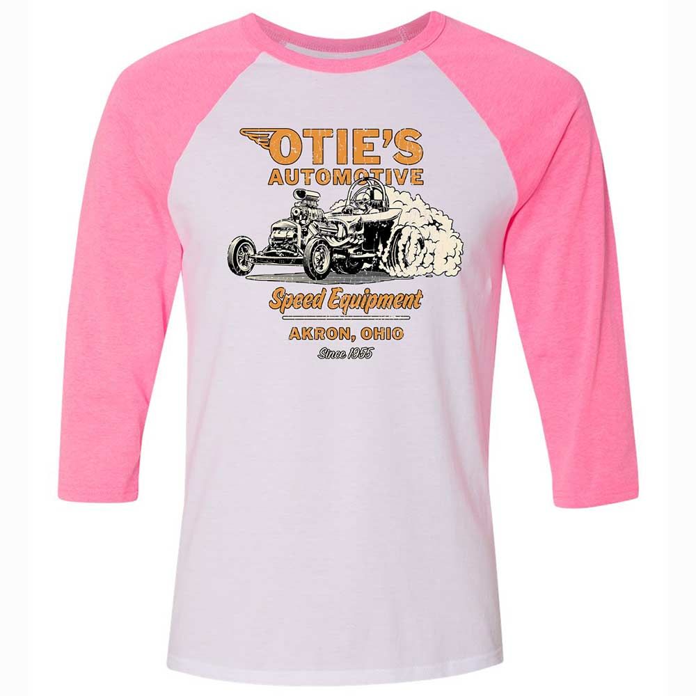 Otie's Speed Equipment - White/Neon Pink - 12