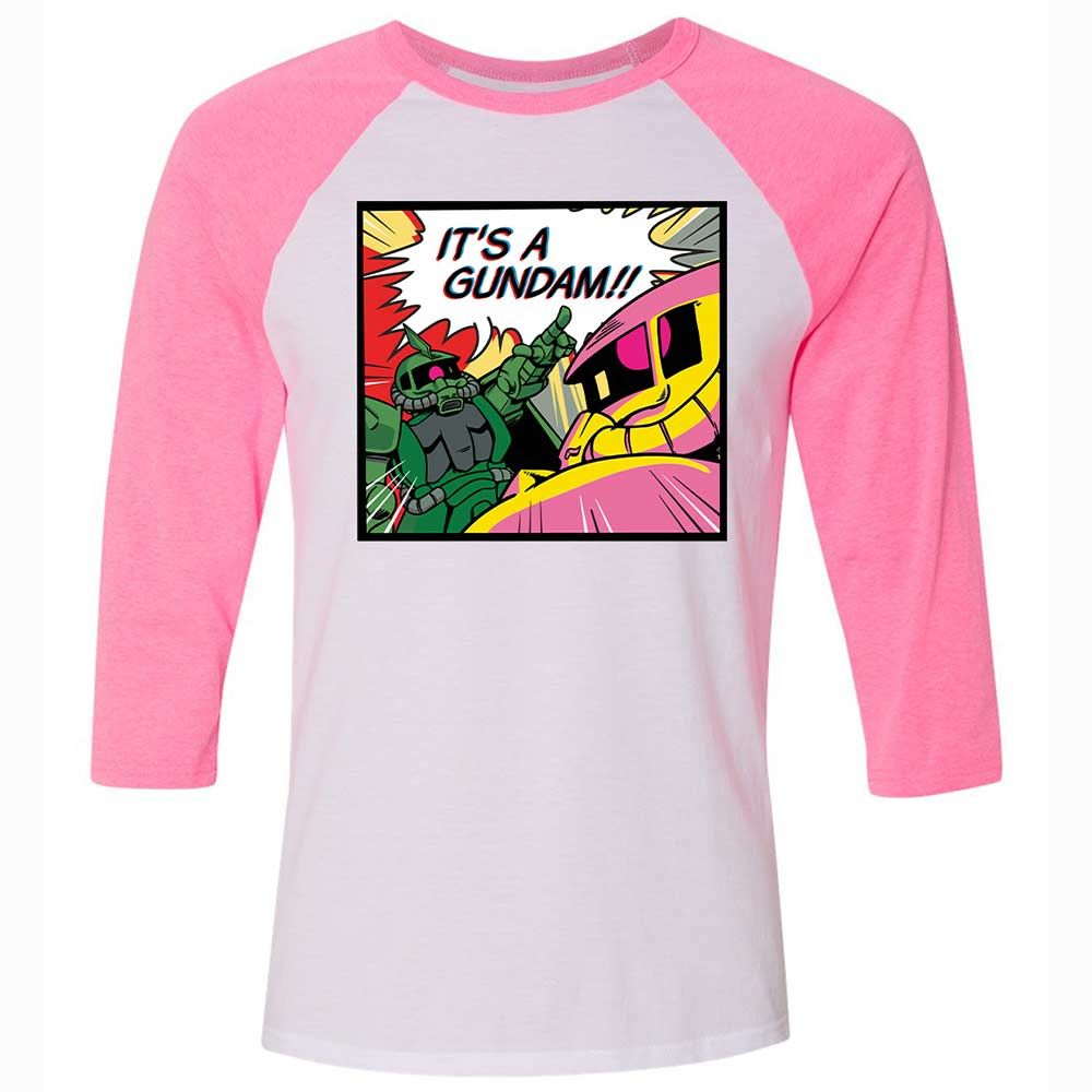 It's a Gundam - White/Neon Pink - 12