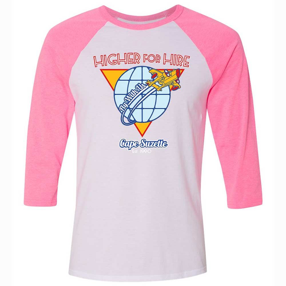 Higher For Hire - White/Neon Pink - 12