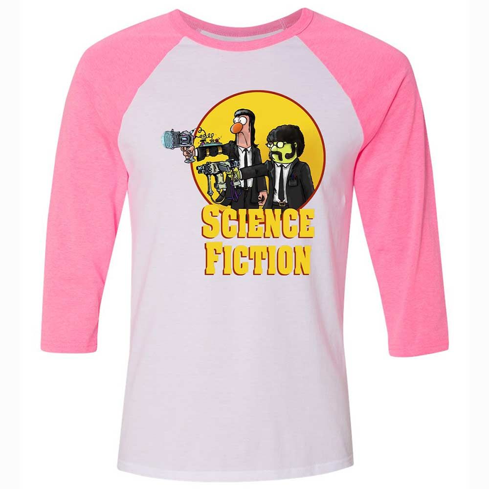 For Science Fiction - White/Neon Pink - 12