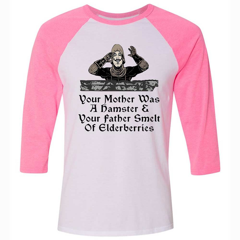 Your Mother Was A Hamster - White/Neon Pink - 12