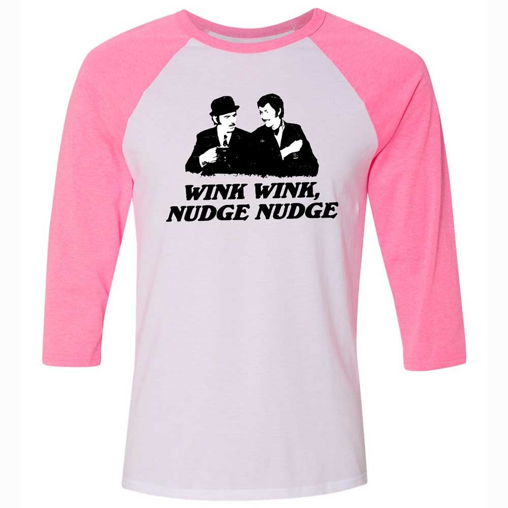 Wink Wink, Nudge Nudge - White/Neon Pink - 12