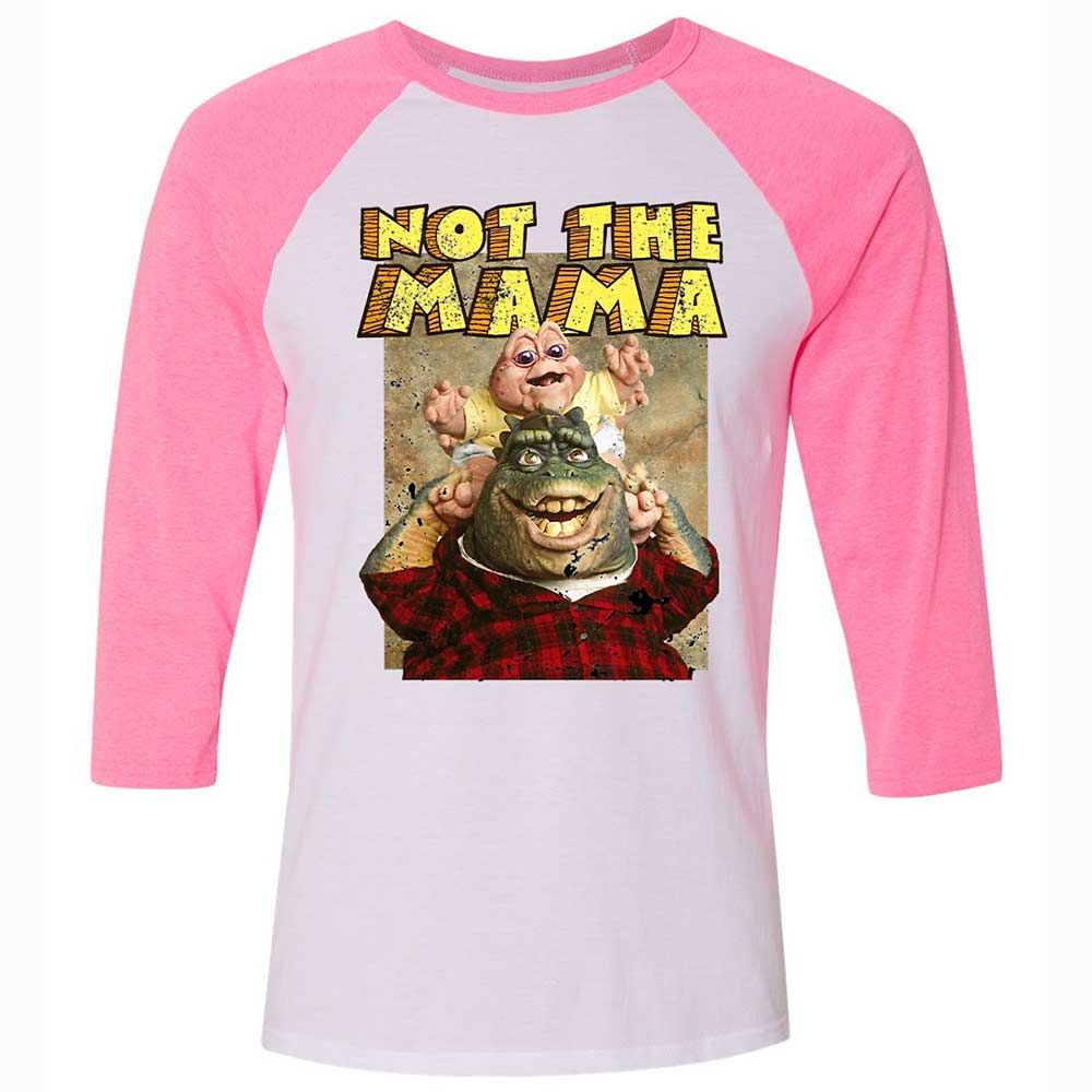 Not The Mama - White/Neon Pink - 12