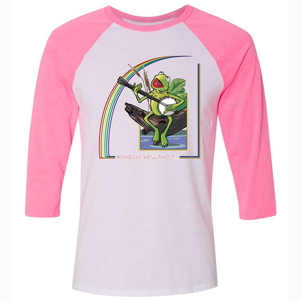 Someday we'll find it... - White/Neon Pink - 12