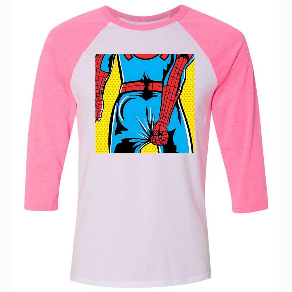 Wedgie Hero - White/Neon Pink - 12