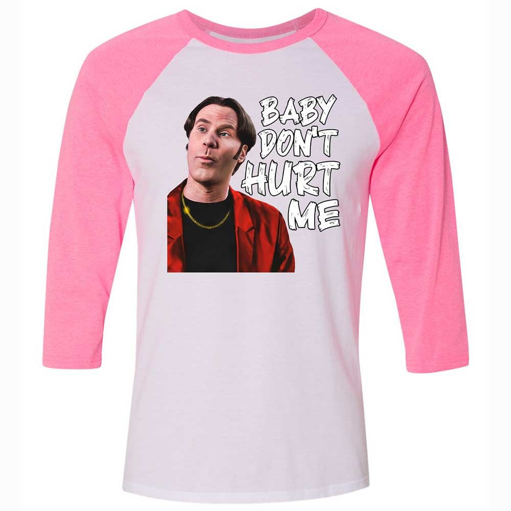 Baby Don't Hurt Me - White/Neon Pink - 12