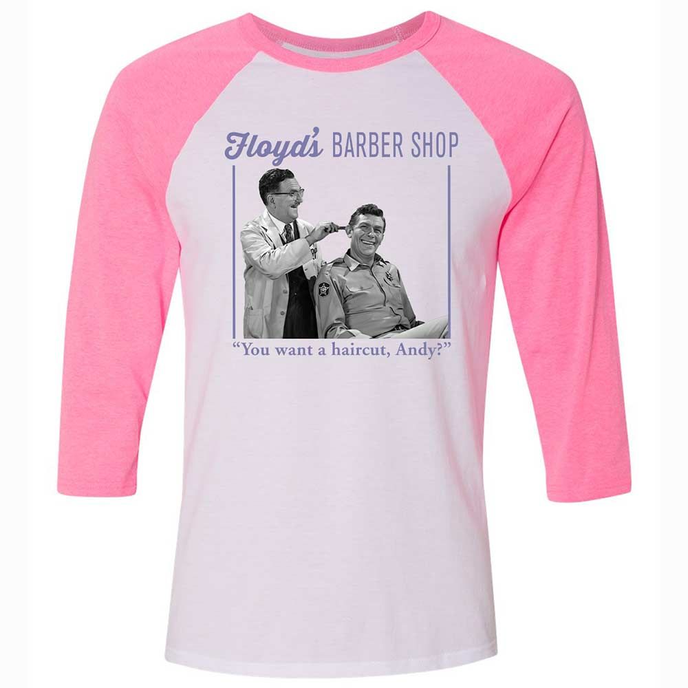 Unisex 3/4 Baseball Tee - 5XA2JUBF - White/Neon Pink - 12
