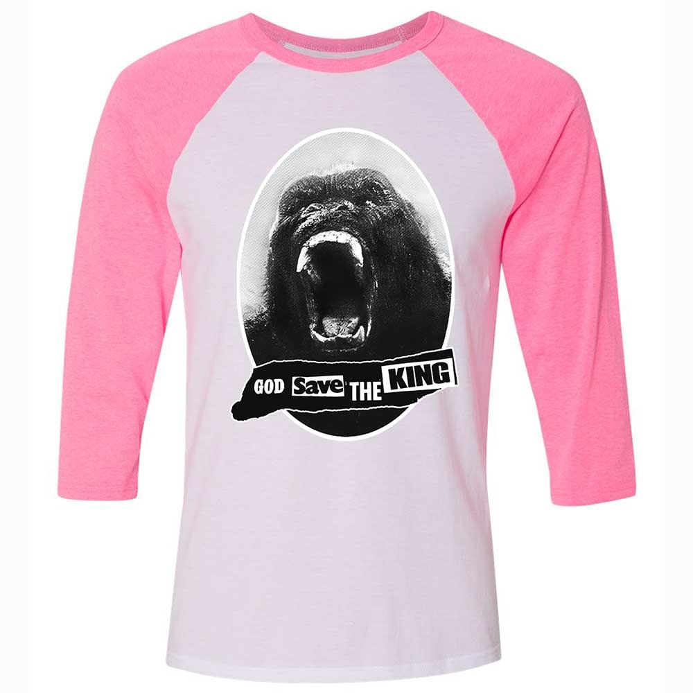 God save the King - White/Neon Pink - 12