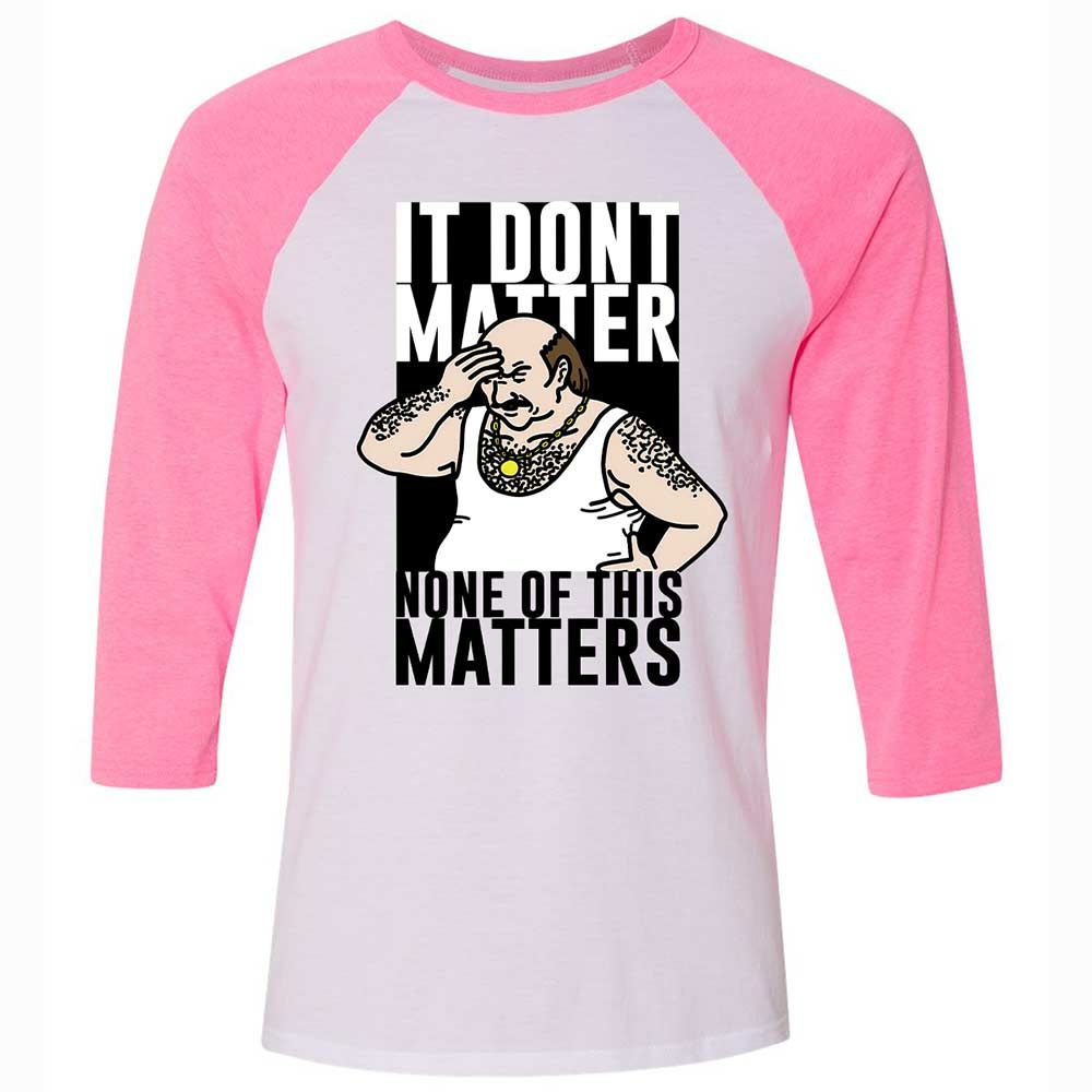 It Don't Matter - White/Neon Pink - 12