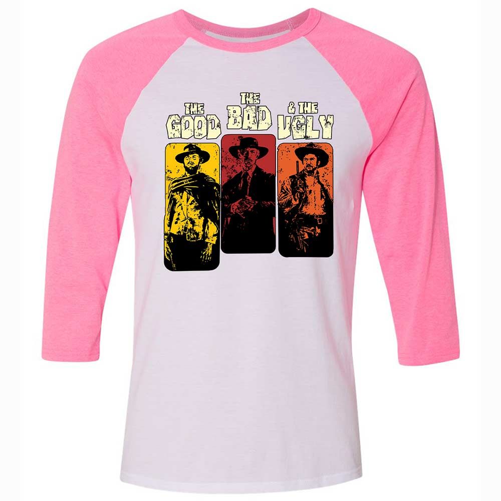The Good, The Bad, & The Ugly - White/Neon Pink - 12