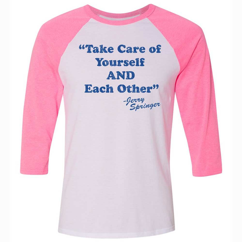 Take Of Yourself And Each Other - White/Neon Pink - 12