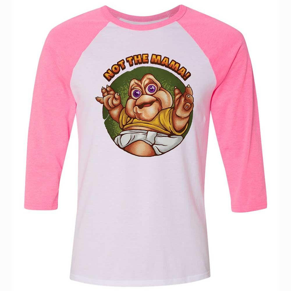 Not The Mama - White/Neon Pink - 12