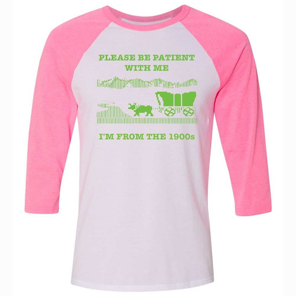I'm from the 1900s - White/Neon Pink - 12