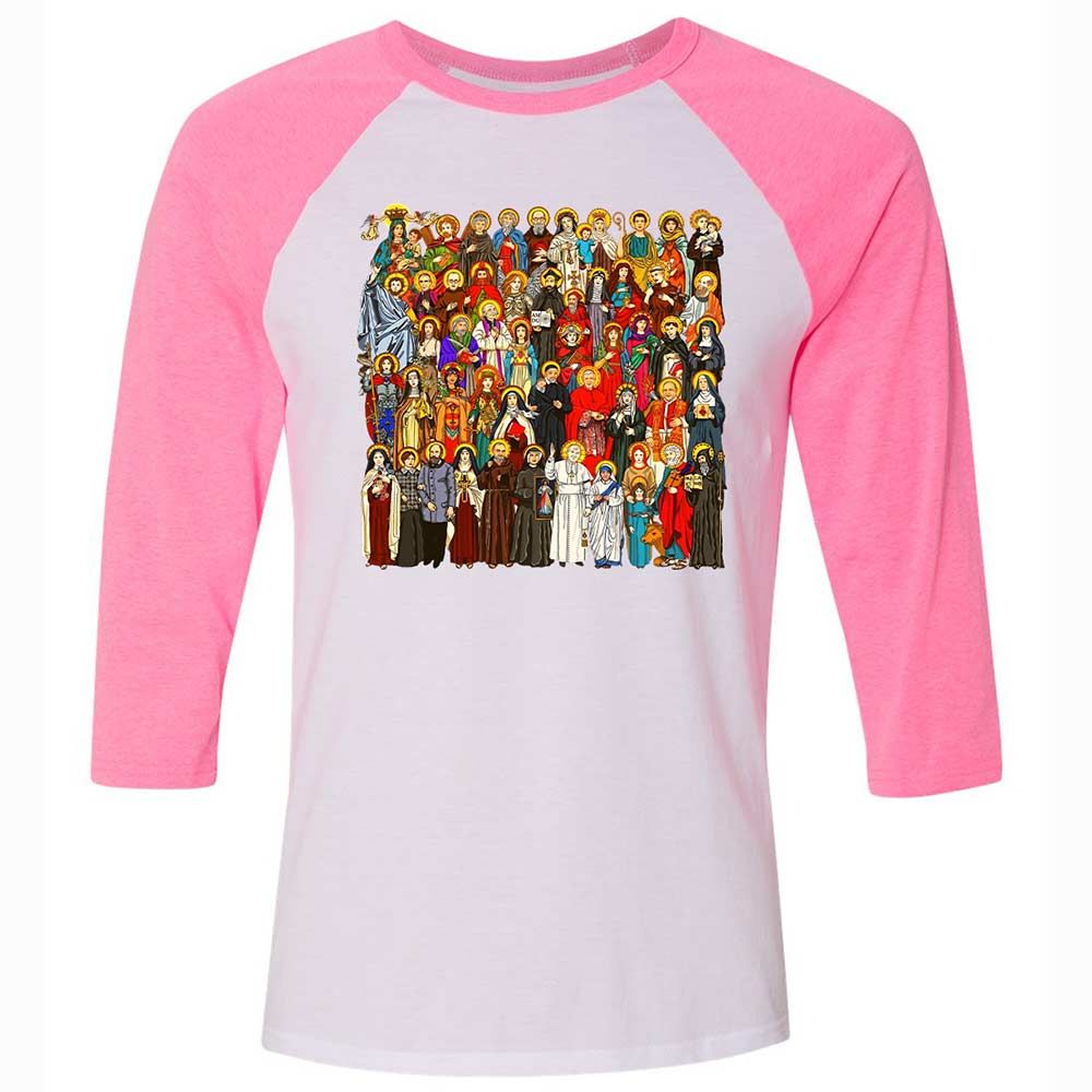 Saints, All saints - White/Neon Pink - 12