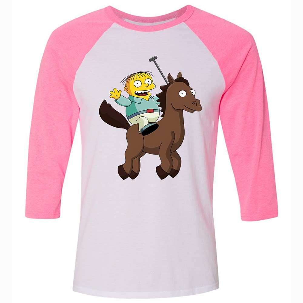 Ralph Horsie - White/Neon Pink - 12
