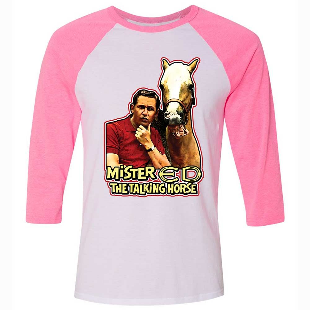 Mister Ed the Talking Horse - White/Neon Pink - 12