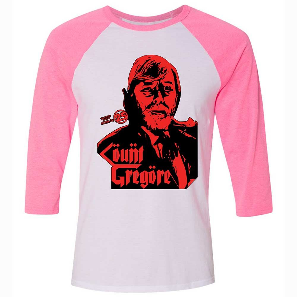 The Count Horror Theater Host - White/Neon Pink - 12