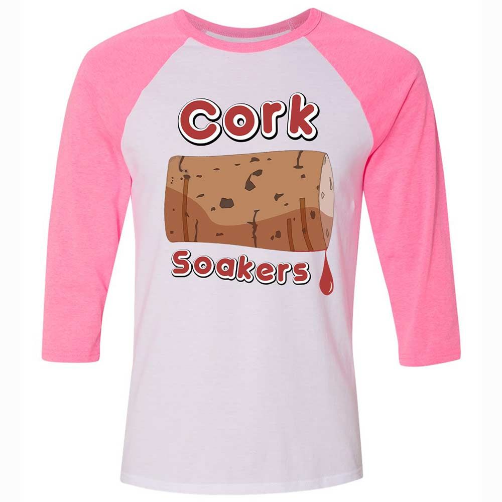 Cork Soakkkk - White/Neon Pink - 12