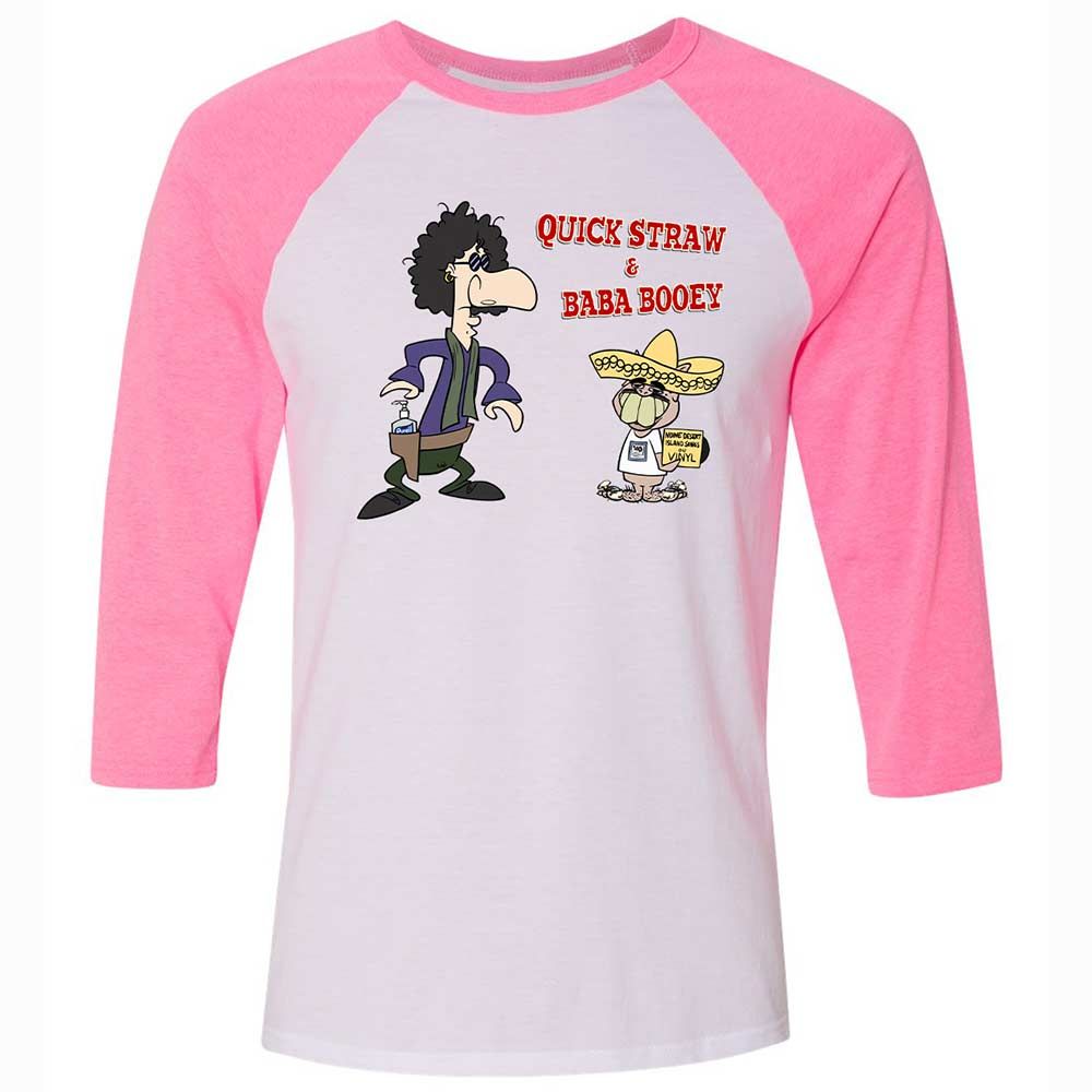 Quick Straw & Baba Booey - White/Neon Pink - 12