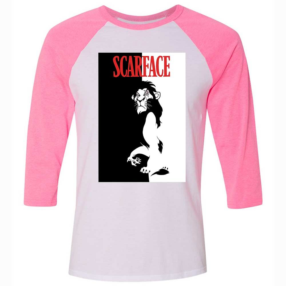 Scarface - White/Neon Pink - 12
