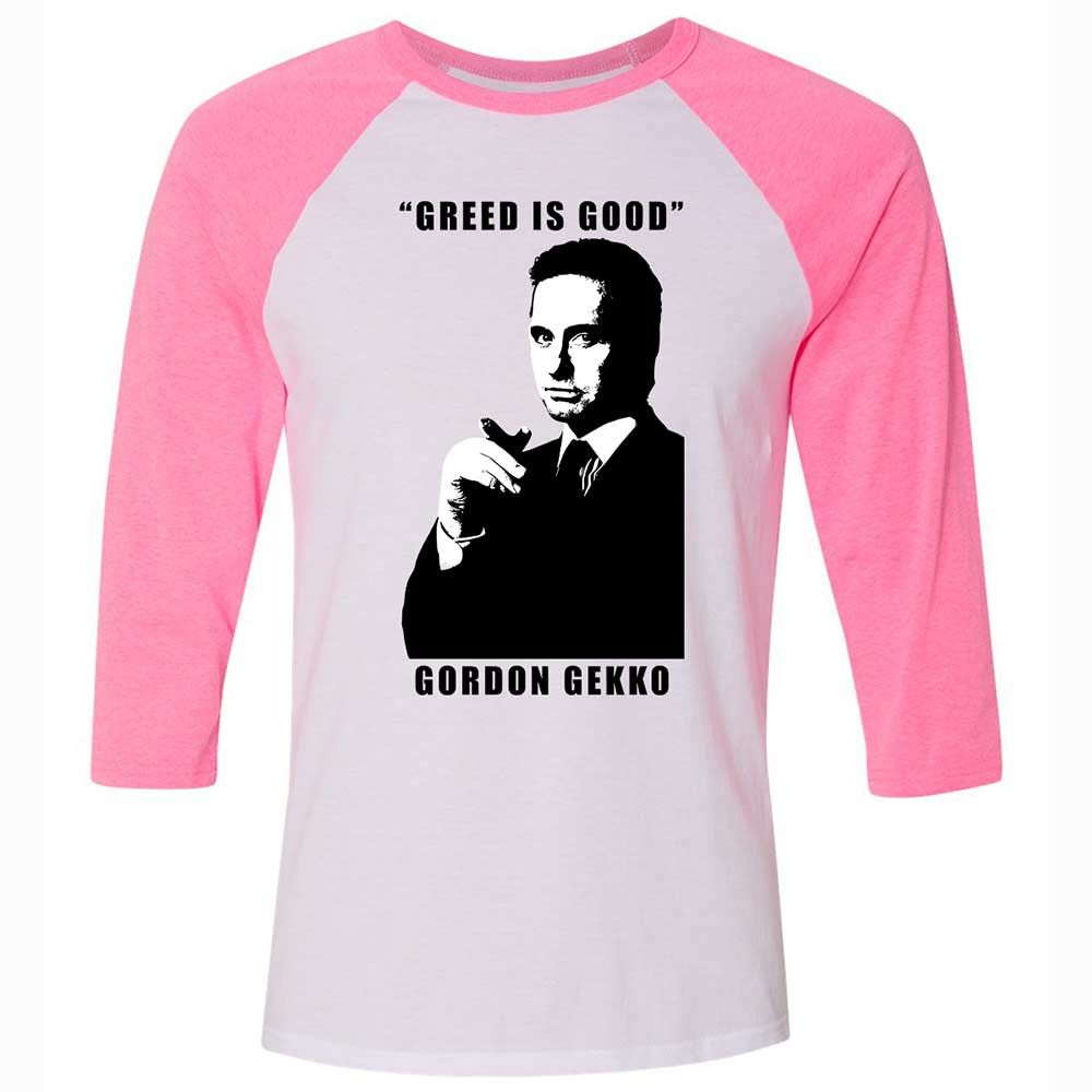 Greed is good - White/Neon Pink - 12