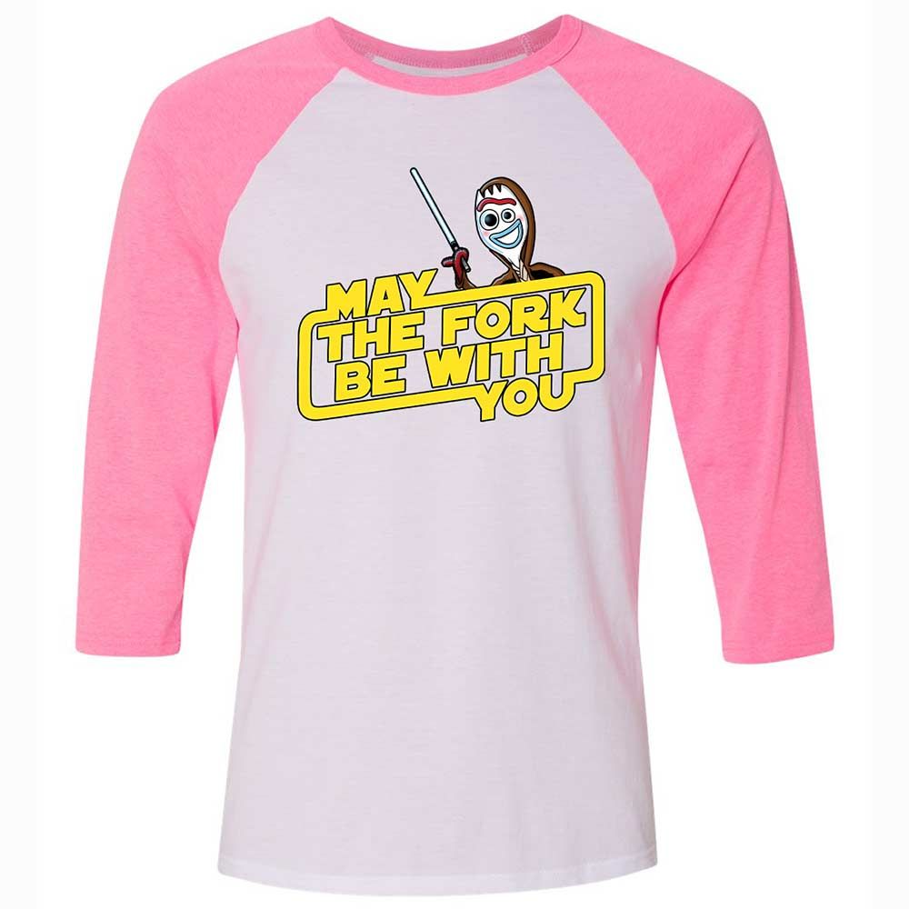 May The Fork - White/Neon Pink - 12