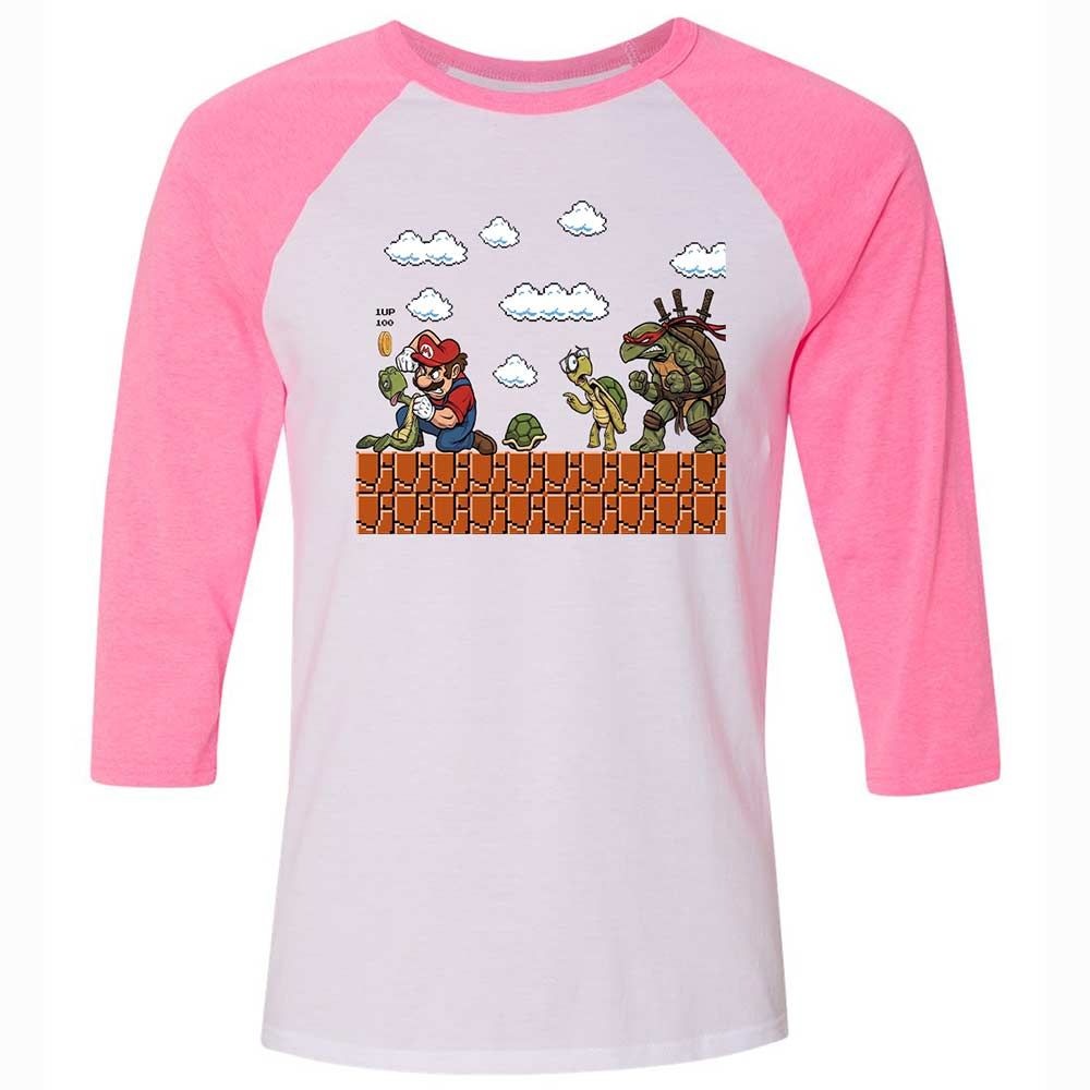 Turtle Trouble - White/Neon Pink - 12