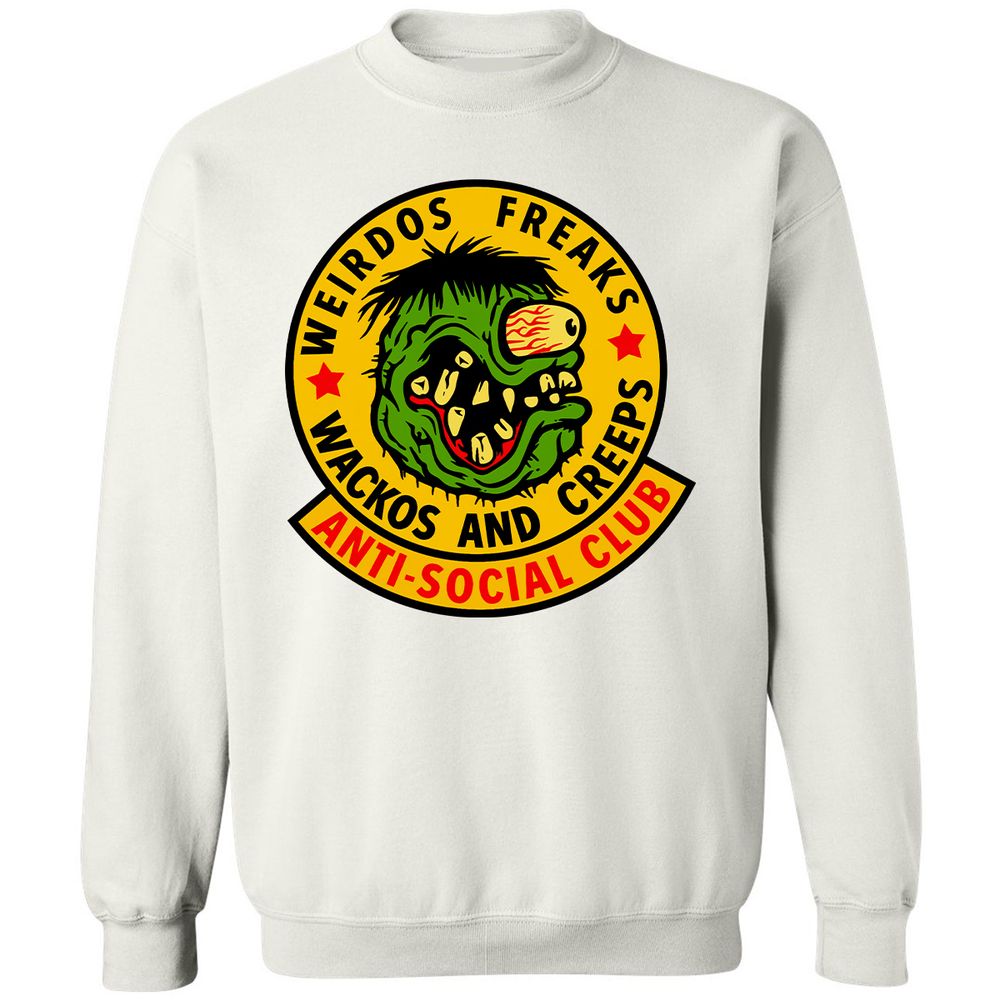 Classic Unisex Sweatshirt - U5H72MVH - White - 12