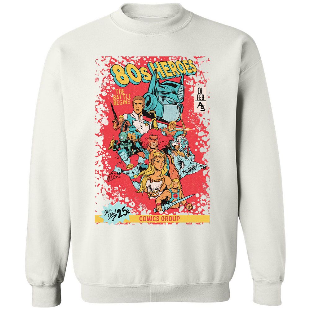 Classic Unisex Sweatshirt - AV1RHPVA - White - 12