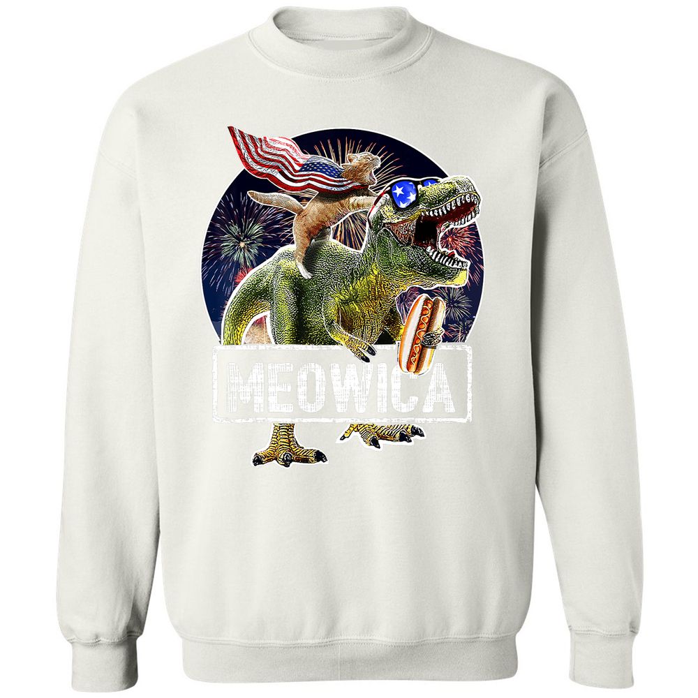 Classic Unisex Sweatshirt - MLB6BJZF - White - 12