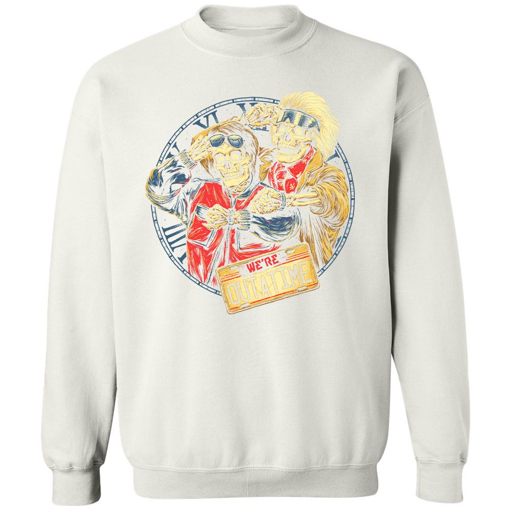 Classic Unisex Sweatshirt - B4HX1HPK - White - 12