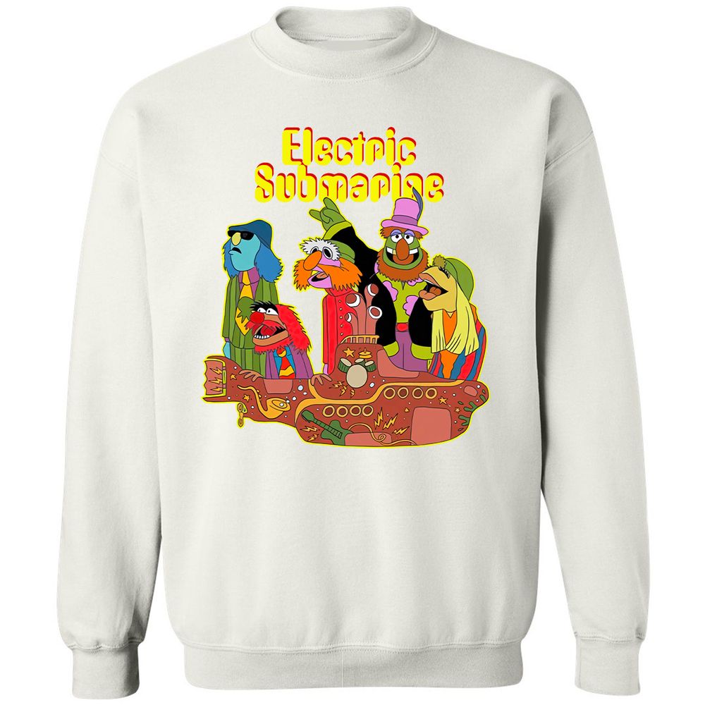 Classic Unisex Sweatshirt - 72K555H2 - White - 12