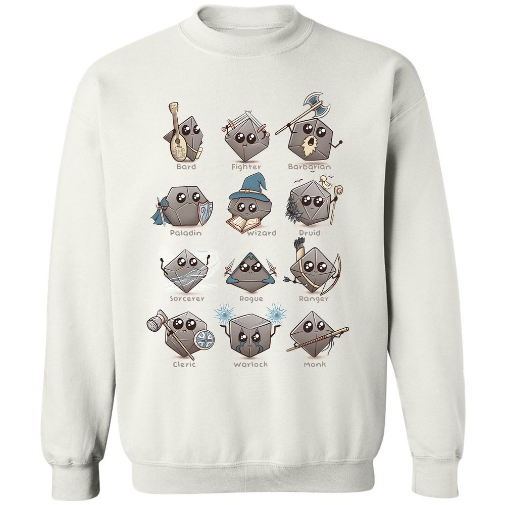 Classic Unisex Sweatshirt - 1UGNJBJL - White - 12