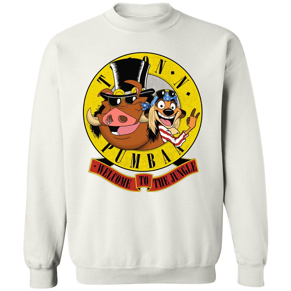 Classic Unisex Sweatshirt - Black - White - 12