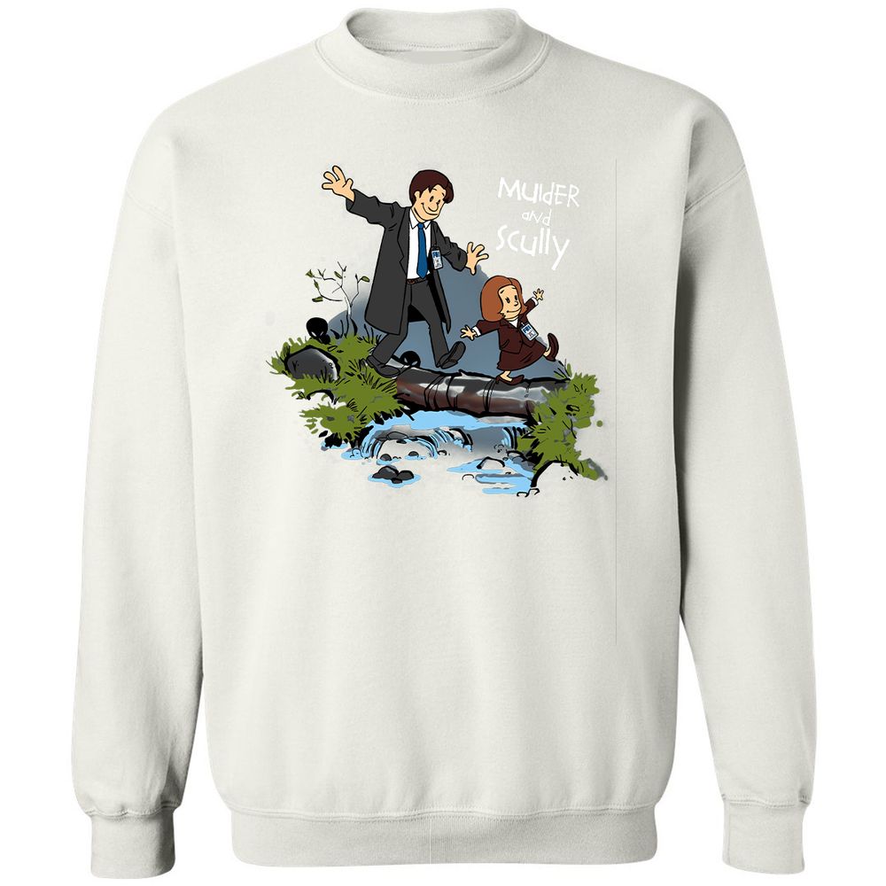 Classic Unisex Sweatshirt - NQ82XYPK - White - 12