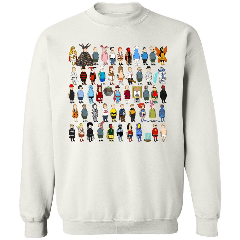 Classic Unisex Sweatshirt - 8BK3YPRD - White - 12