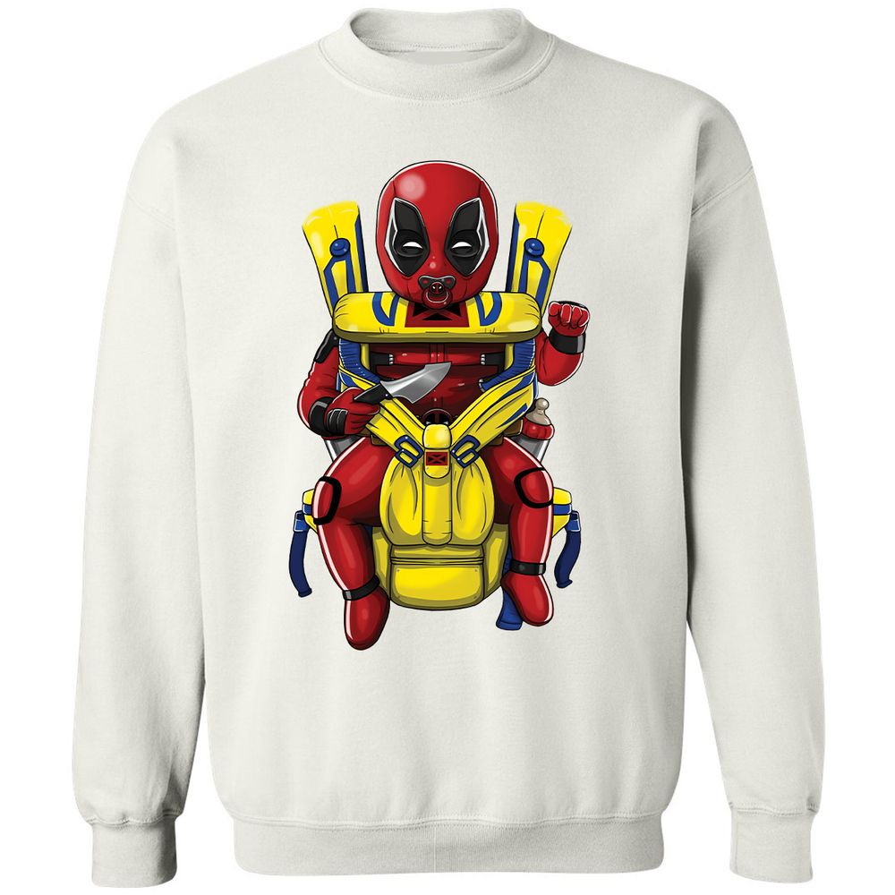 Classic Unisex Sweatshirt - UWP8VKQS - White - 12