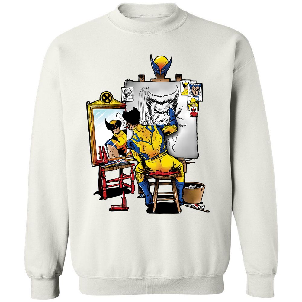 Classic Unisex Sweatshirt - 8WF791JR - White - 12