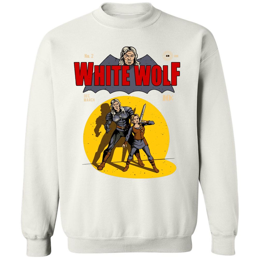 Classic Unisex Sweatshirt - SKLFQABQ - White - 12