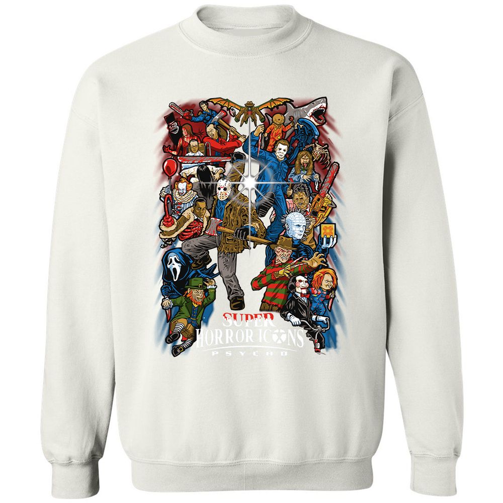 Classic Unisex Sweatshirt - B9KRYVLH - White - 12