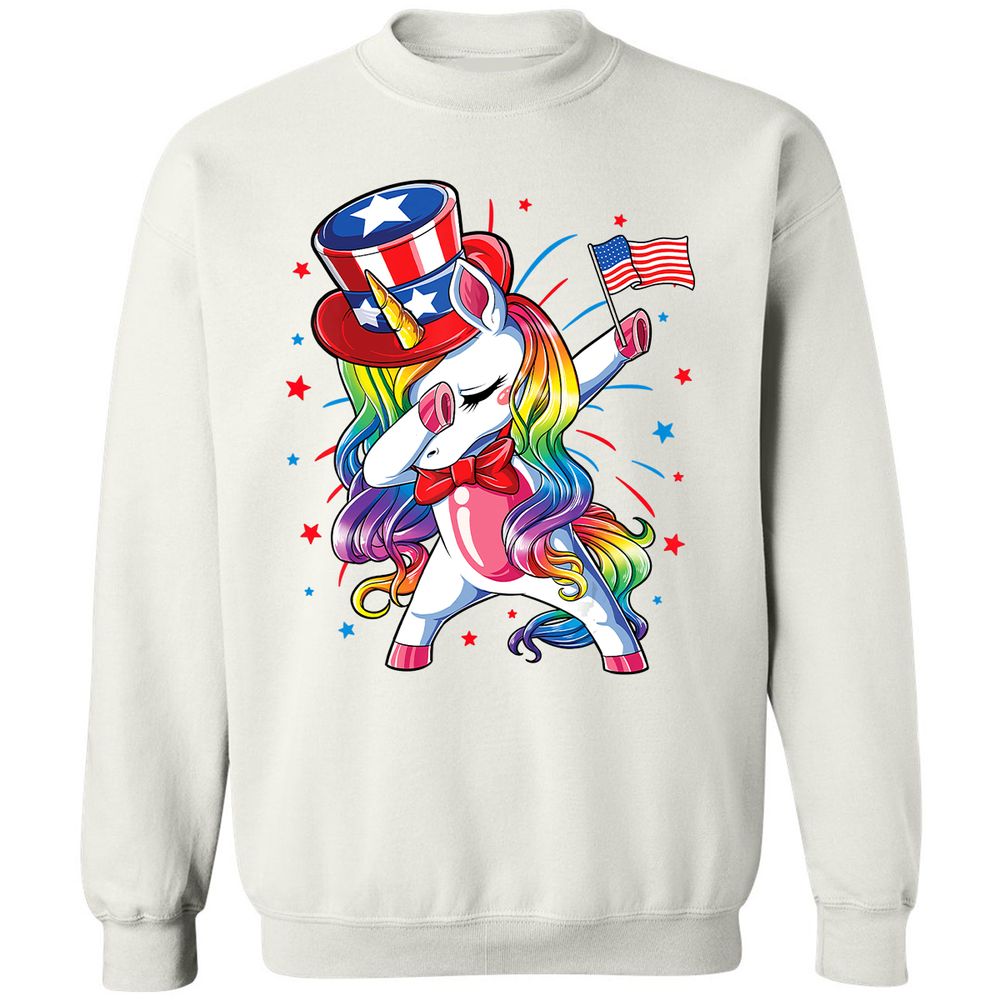 Classic Unisex Sweatshirt - YK7CVC3Z - White - 12
