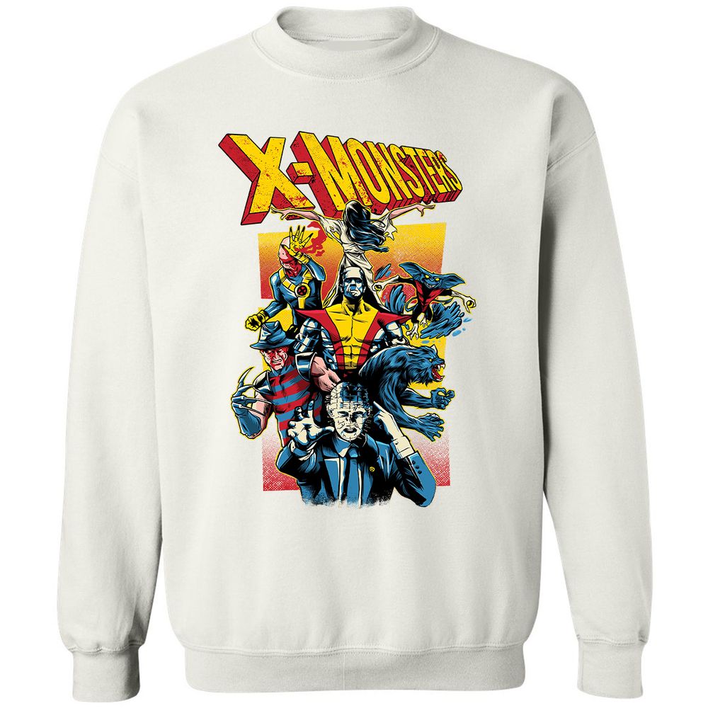 Classic Unisex Sweatshirt - X5UQ8TN9 - White - 12
