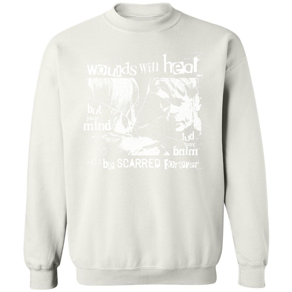 Classic Unisex Sweatshirt - DZP68K6N - White - 12