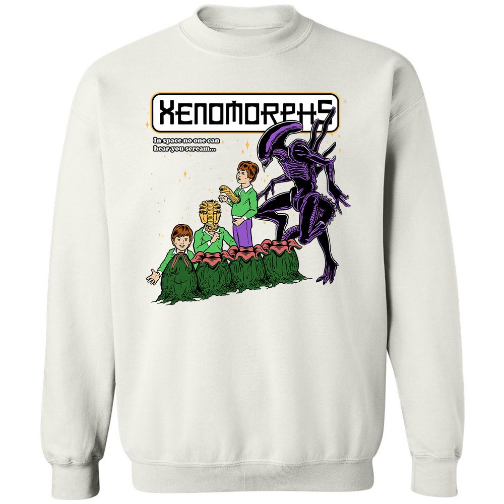 Classic Unisex Sweatshirt - 3EH7L2NJ - White - 12