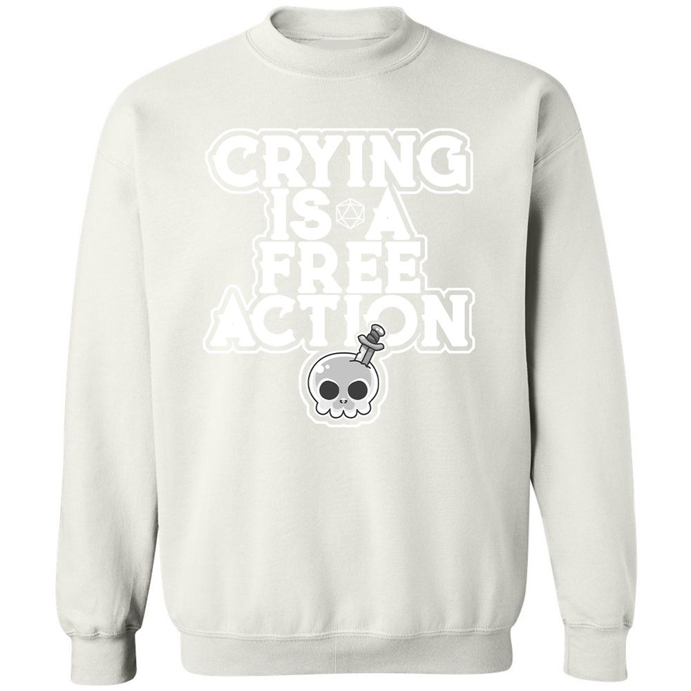 Classic Unisex Sweatshirt - 94KKCL6M - White - 12