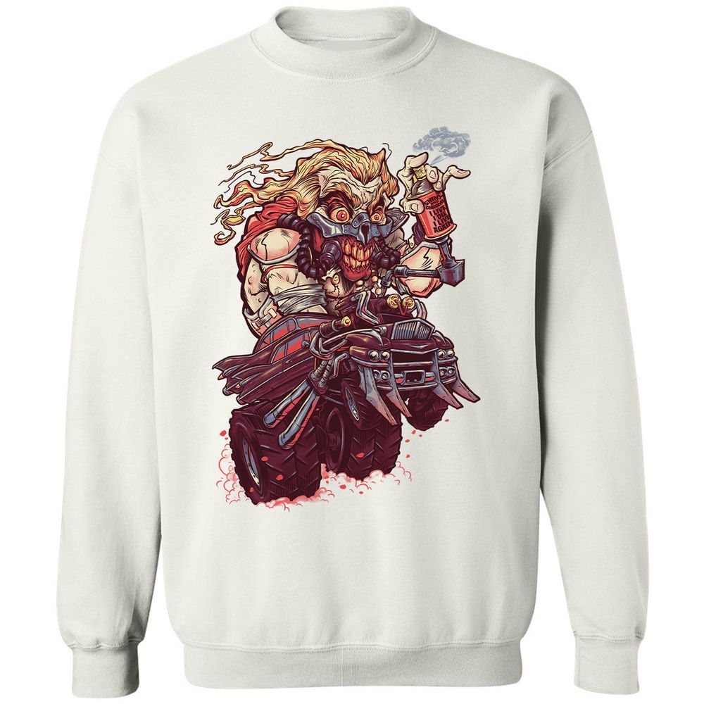 Classic Unisex Sweatshirt - CK3YUQ82 - White - 12