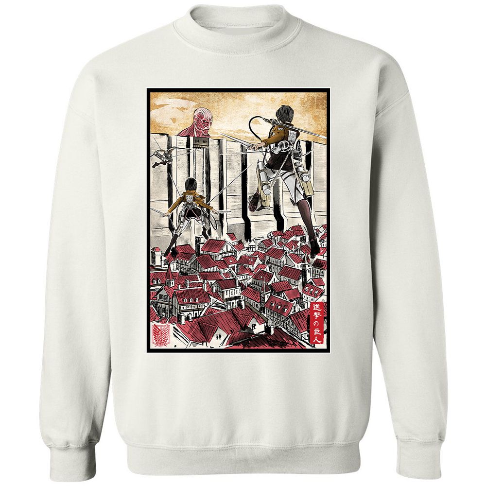 Classic Unisex Sweatshirt - SX69ELML - White - 12